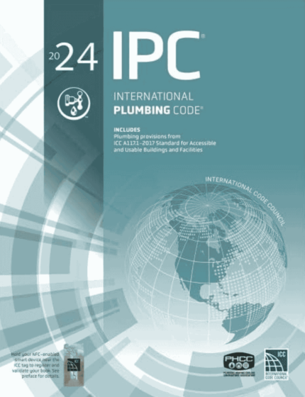 International Plumbing Code 2024 Book Cover - Essential Guide for Plumbing Standards and Regulations