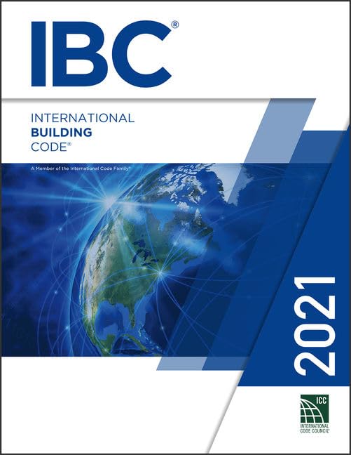 IBC 2021 (International Building Code 2021) (ICC Series) 1st Edition Cover page