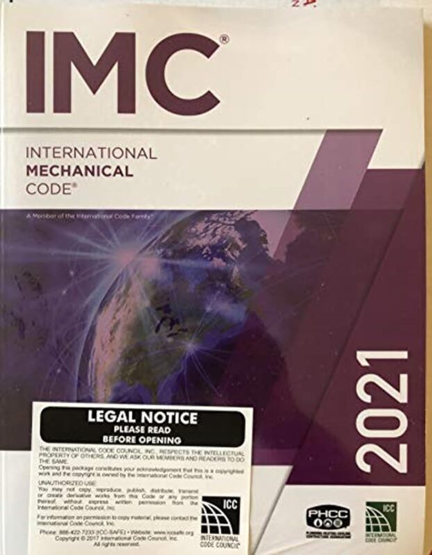 International Mechanical Code 2021 Book Cover - Essential Guide for Mechanical System Standards and Regulations.