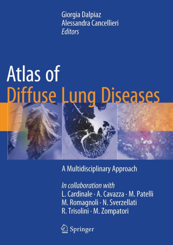 Atlas of Diffuse Lung Diseases book cover – comprehensive guide to lung disease diagnosis