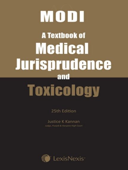 A Textbook of Medical Jurisprudence and Toxicology - Essential reference for forensic medicine, legal aspects, and toxicology studies, valuable for medical professionals.