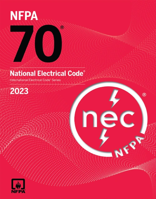 NFPA 70 National Electrical Code 2023 Edition Paperback