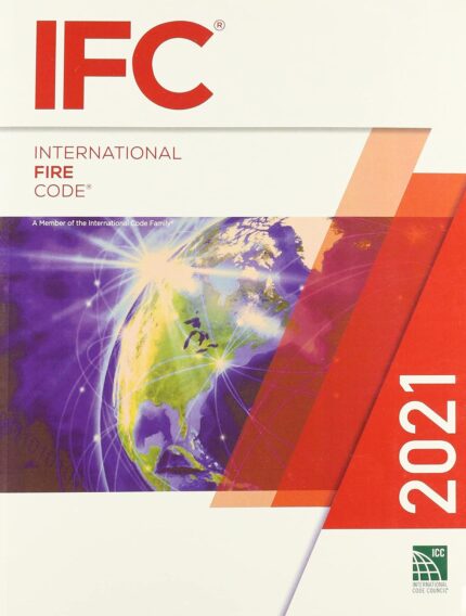 IFC 2021 Book Cover, International Fire Code 2021 Edition Book