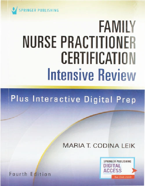 Family Nurse Practitioner Certification Intensive Review – 4th Edition