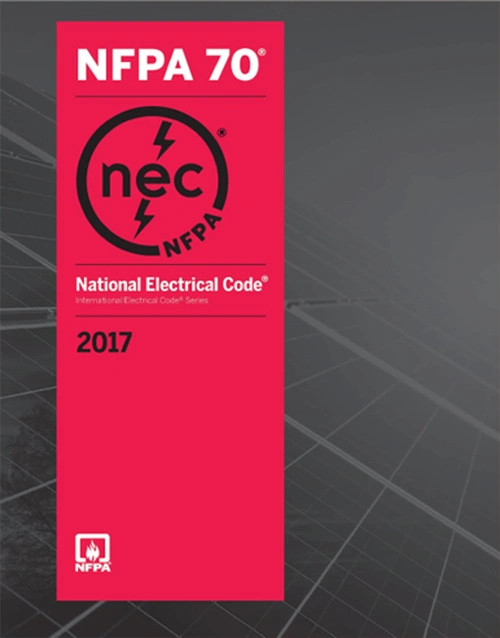 NFPA 70 National Electrical Code 2017 Edition | ISBN 9781455912773 Paperback