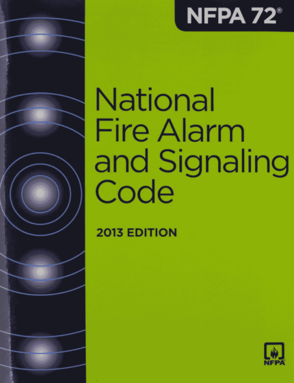 NFPA 72 National Fire Alarm and Signaling Code Standard Book Cover