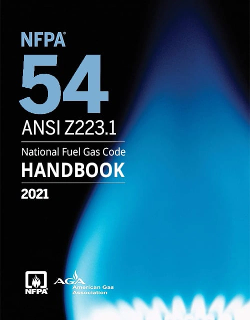 NFPA 54, ANSI Z223.1, National Fuel Gas Code 2021 Edition: ISBN 9781455926237