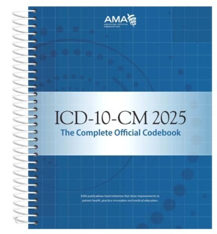ICD-10-CM 2025 the Complete Official Codebook Cover page