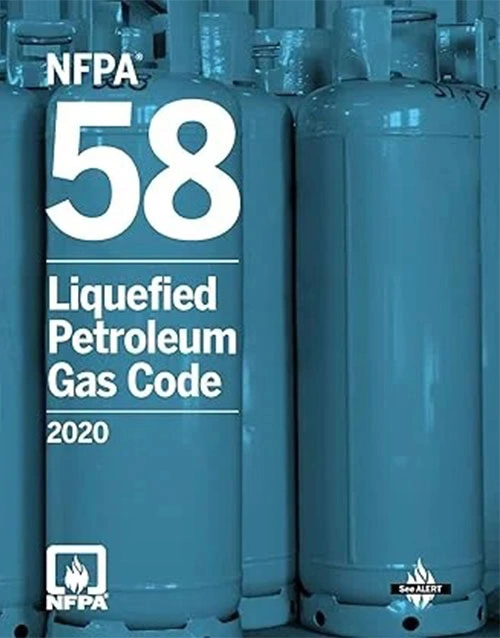 NFPA 58, Liquefied Petroleum Gas Code, 2020 Edition Paperback