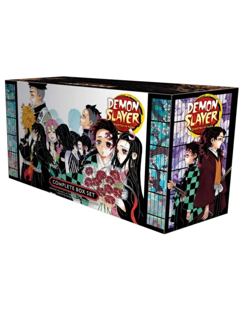 Demon Slayer Complete Box Set (Volumes 1-23) with Premium Part of Demon Slayer: Kimetsu no Yaiba By Koyoharu Gotouge ISBN: 9781974725953