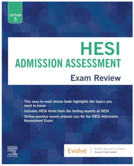 HESI Admission Assessment Exam Review 5th Edition