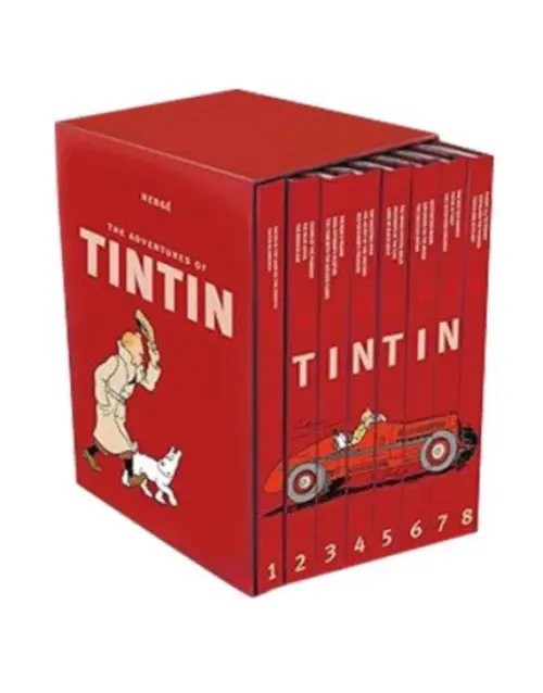 Adventures of Tintin Complete Set-Red Product Bundle