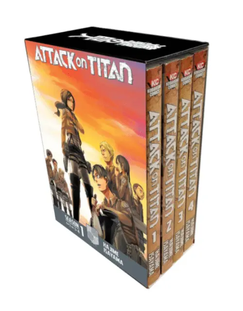 Attack on Titan: The Beginning Box Set (Volumes 1-4) ISBN: 9781632360380