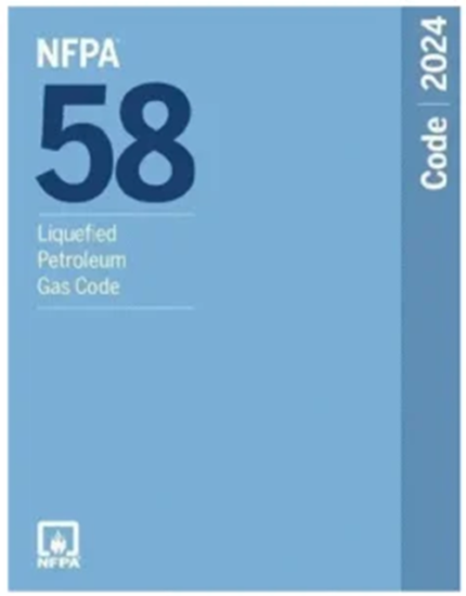NFPA 58 Liquefied Petroleum Gas Code 2024 Edition (Paperback)