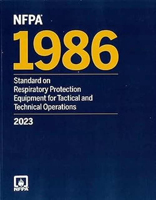 71ZsB620wyL._SY342__500x638 NFPA1986: Standard on Repiratory Protection Equipment for Tactical and Technical Operations - Image 1