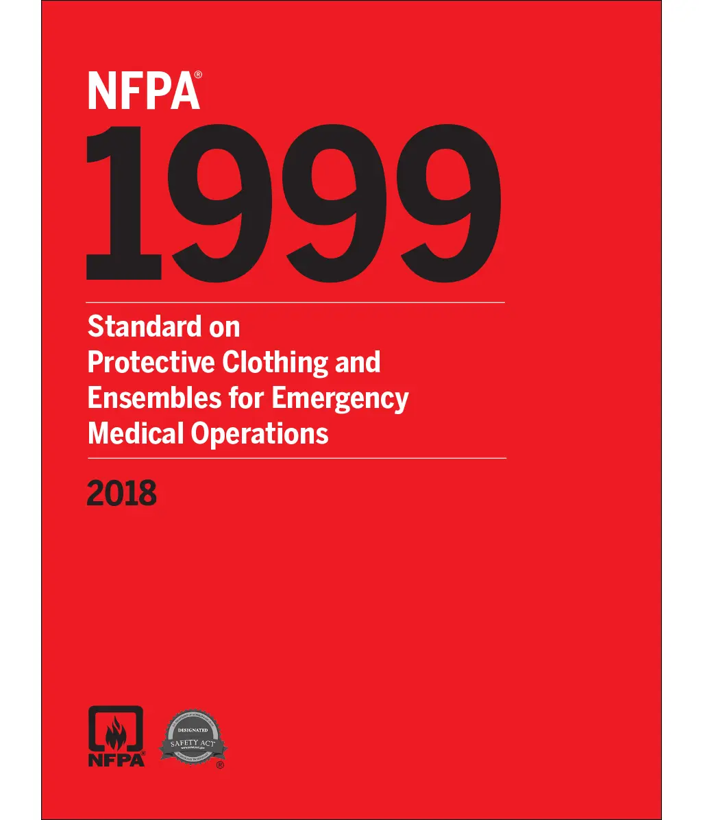 nfpa1999-standard-19918 NFPA 1999: Standard on Protective Clothing and Ensembles for Emergency Medical Operations 2018 edition - Image 1